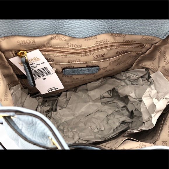 Gaby’sBags👜💕-Michael Kors Large Backpack Blue - Picture 8 of 8